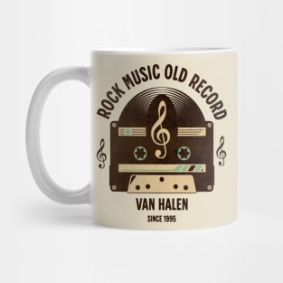 vintage cassette old music record b9 Mug